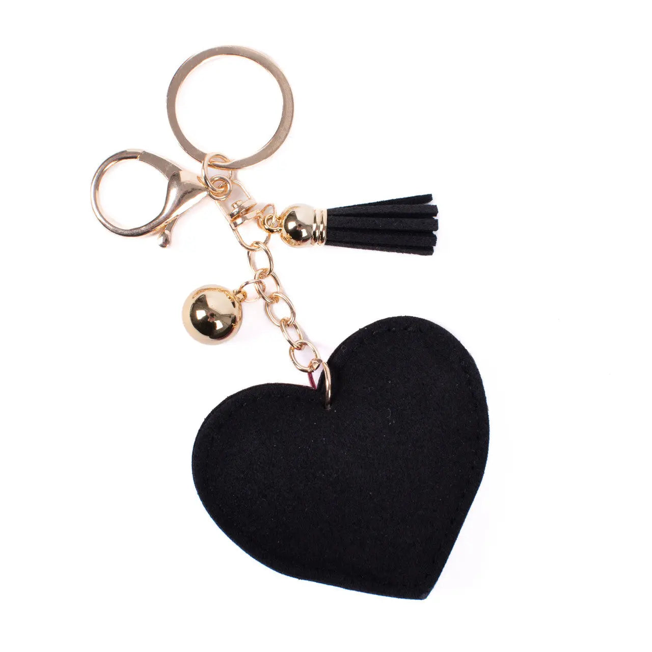 Bling Crystal Rhinestone Rainbow Heart Keychain-By Nollia - Image #2