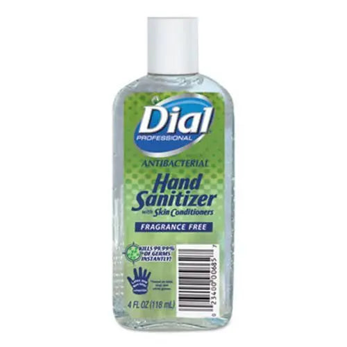 Dial Professional Antibacterial Hand Sanitizer, 4 oz,Flip-Top Cap, - FS GIFTS