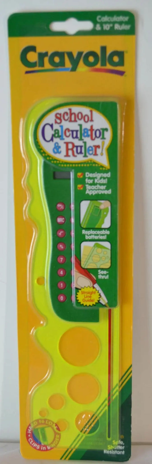 Crayola School Calculator & Ruler - FS GIFTS