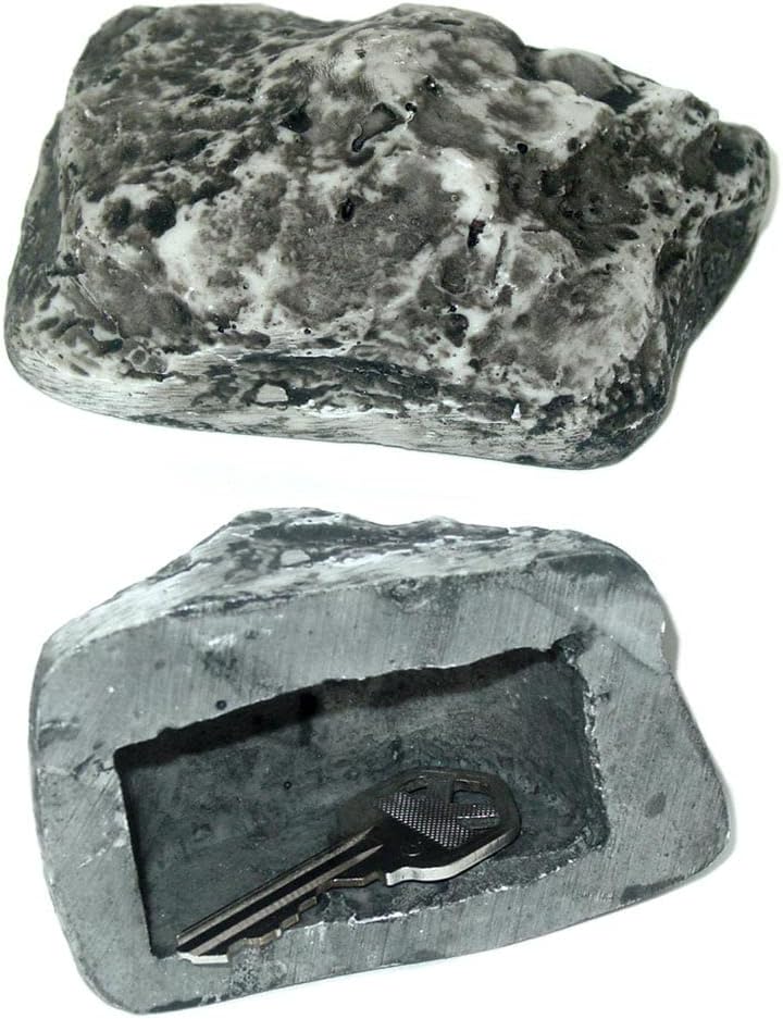 Great Hide-a-Key Fake Rock - Looks & Feels Like Real Rock