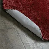 2 pk.  Basic Bath Rug Set, 19.5" x 22" Contour & 19.5" x 32", Merlot. By Mainstays - Image #3