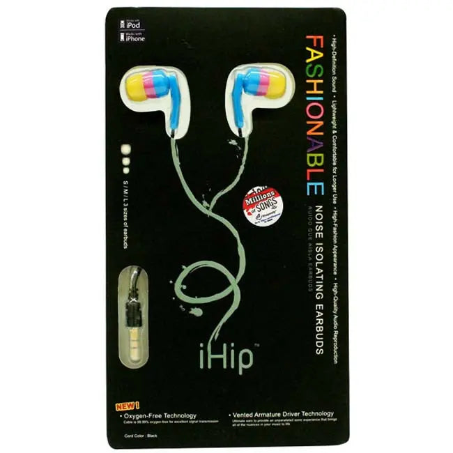 iHip Sunflower Fashionable Noise Isolating Earbuds - FS GIFTS