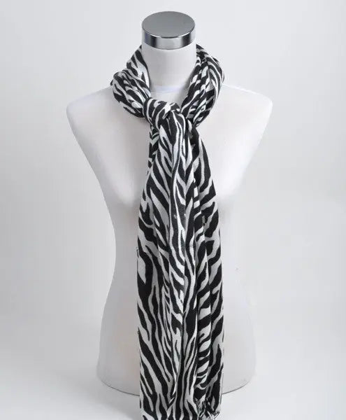 Animal Print Pashmina Scarves - FS GIFTS