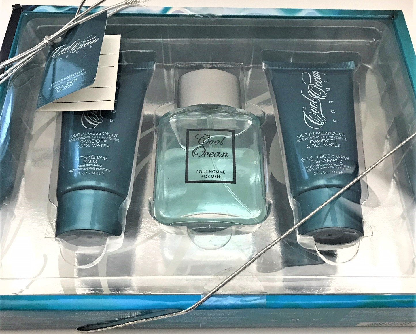 Cool Ocean 3.3oz. 3pc. Set Men Gift Sets by Preferred Fragrance