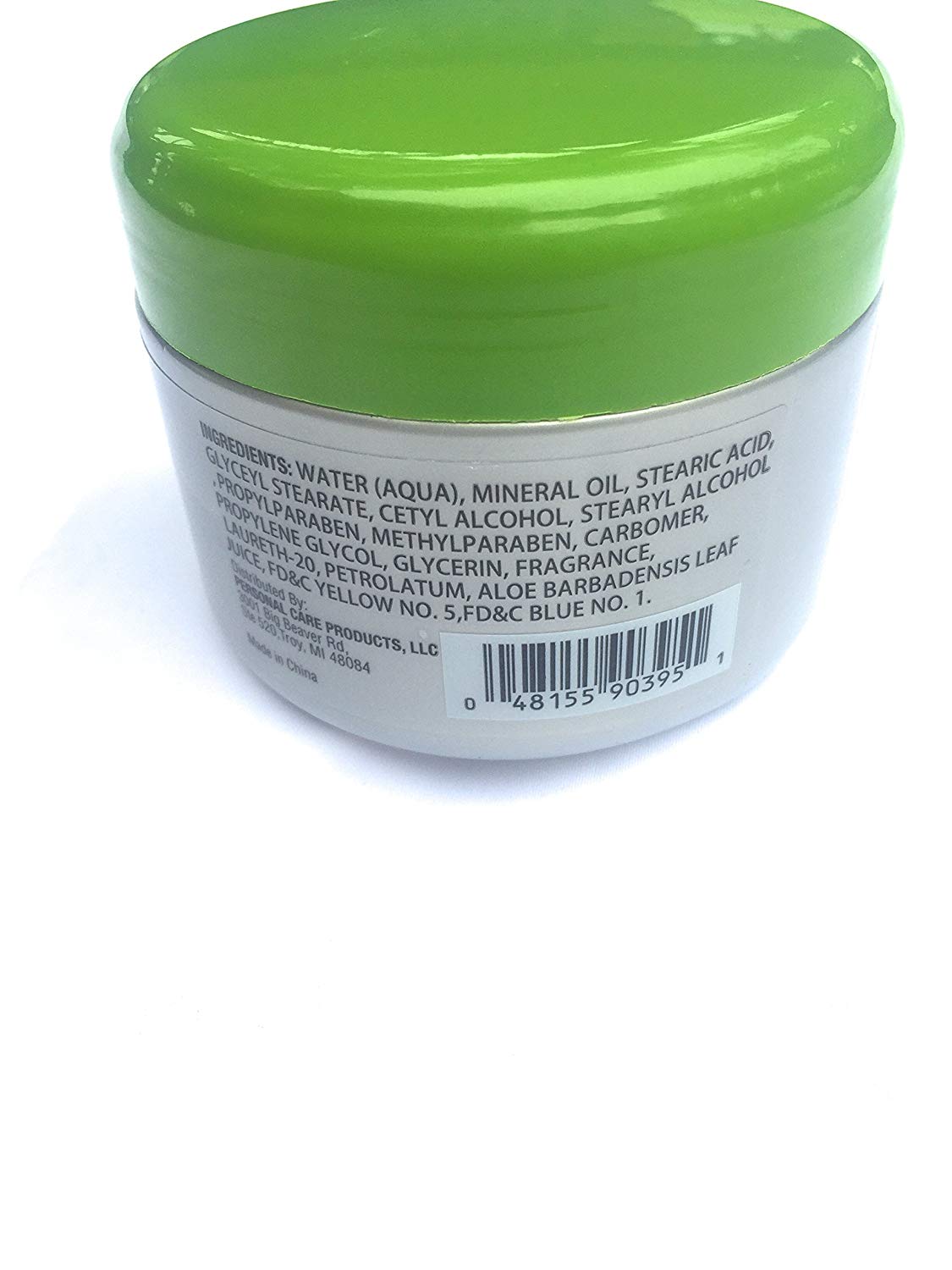 Personal Care Moisturizing Aloe Vera Skin Cream 8 oz