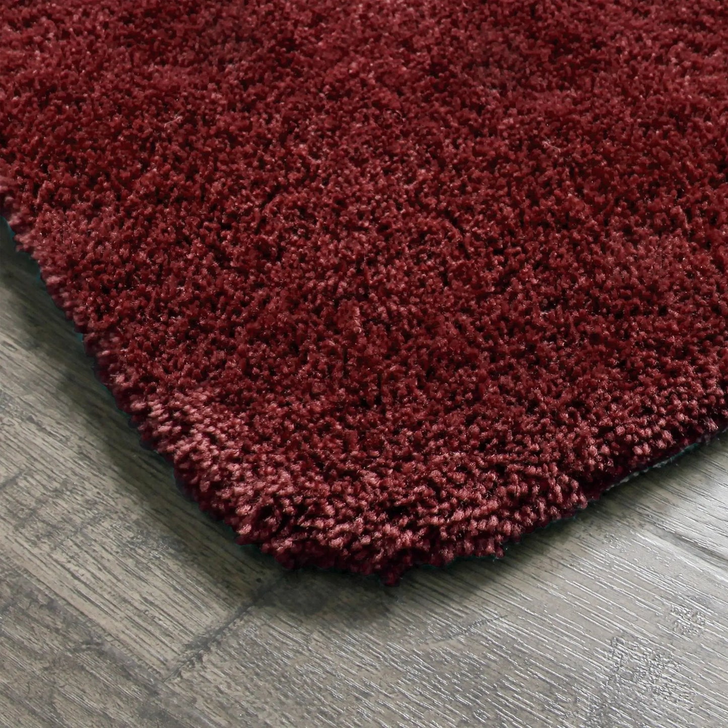 2 pk.  Basic Bath Rug Set, 19.5" x 22" Contour & 19.5" x 32", Merlot. By Mainstays - Image #2