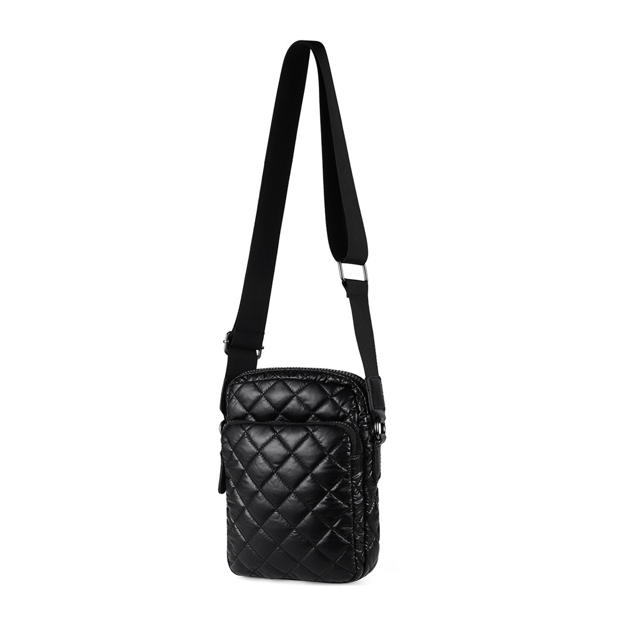 Ladies Nylon Puffer Quilt Crossbody Bag-By Nollia