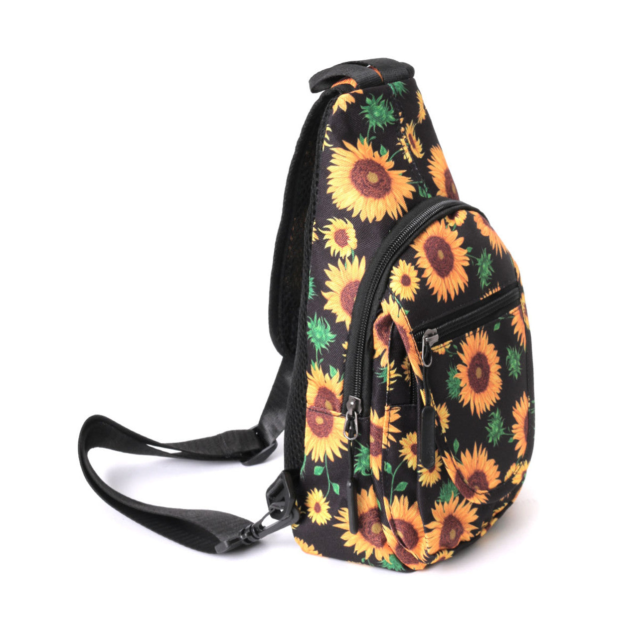 Novelty Sunflower Sling Bag Crossbody Backpack-By Westend