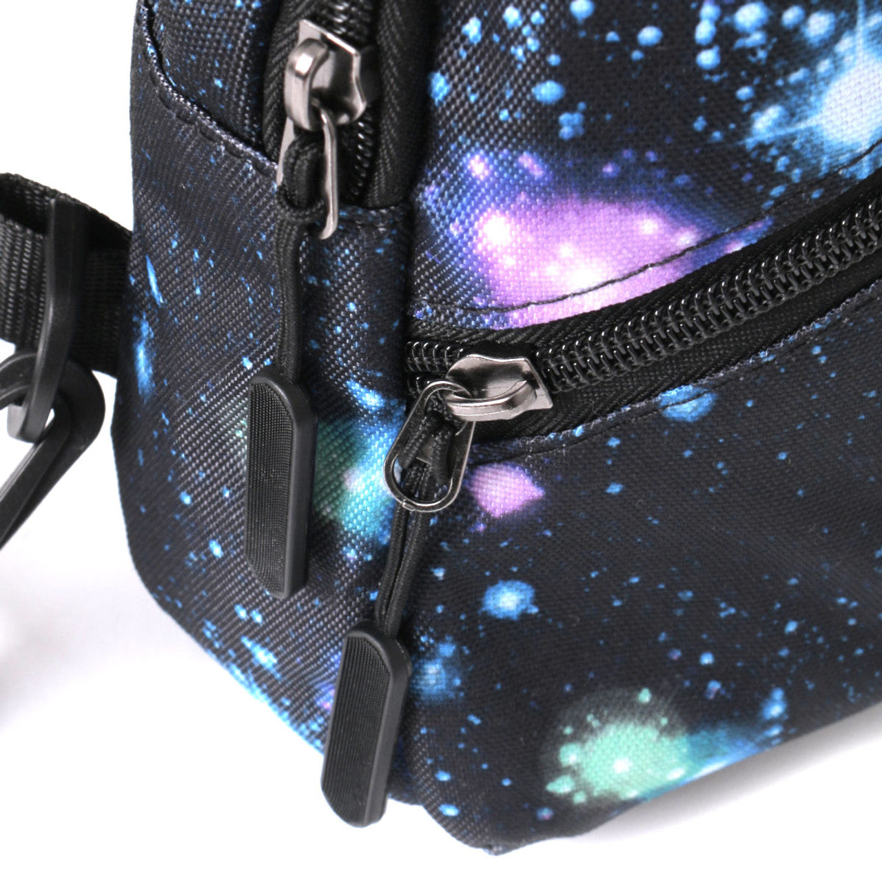 Novelty Sport Black Galaxy Sling Bag Crossbody Backpack-By Westend