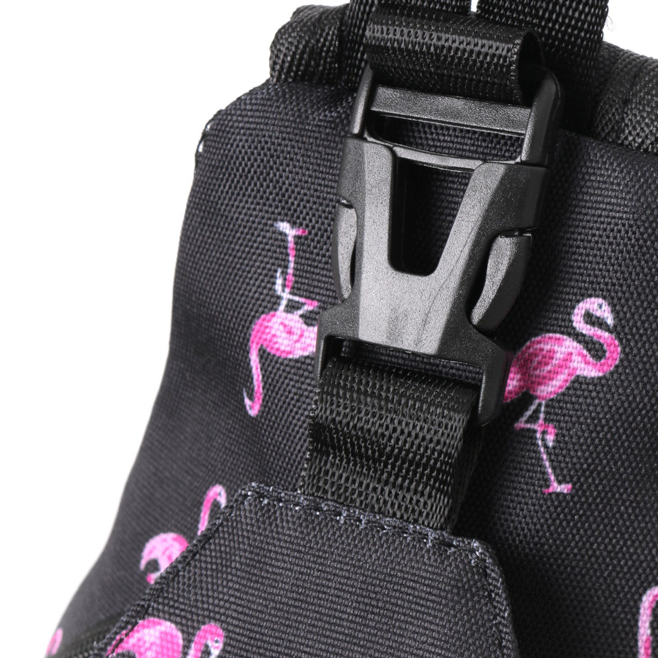 Novelty Sport Black Flamingo Sling Bag Crossbody-By Westend