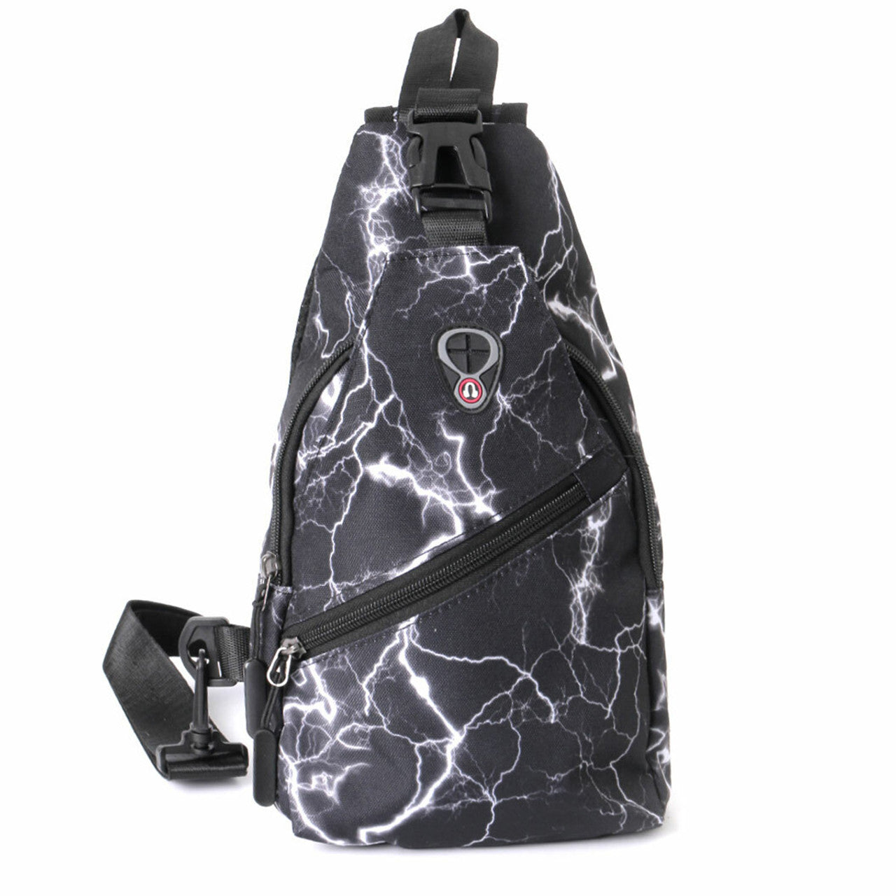 Novelty Sport Lightning Sling Bag Crossbody Backpack-By Westend