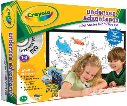 Crayola Undersea Adventures Color Stories Interactive DVD - FS GIFTS