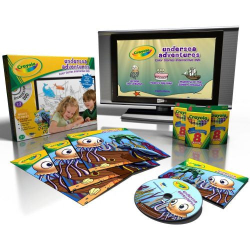 Crayola Undersea Adventures Color Stories Interactive DVD - FS GIFTS