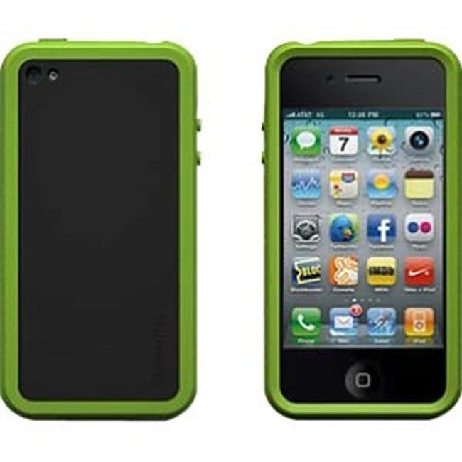 XtremeMac iPhone 4 Green Tuffwrap Accent Silicone Case - FS GIFTS