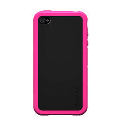 XtremeMac iPhone 4 Pink Tuffwrap Accent Silicone Case - FS GIFTS