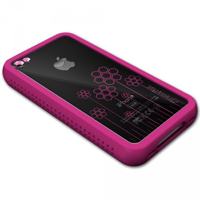 XtremeMac iPhone 4 Pink Microshield Tatu Silicone Case - FS GIFTS