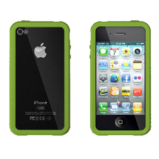 XtremeMac iPhone 4 Green Microshield Accent Case - FS GIFTS