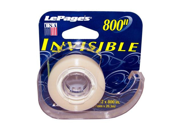 LePages Invisible Tape,3 Pack - FS GIFTS