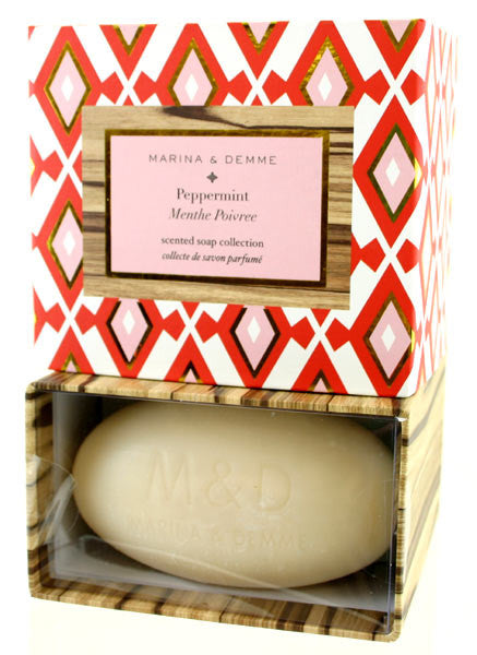 Marina & Demme Peppermint Scented Soap Set of 2 - FS GIFTS