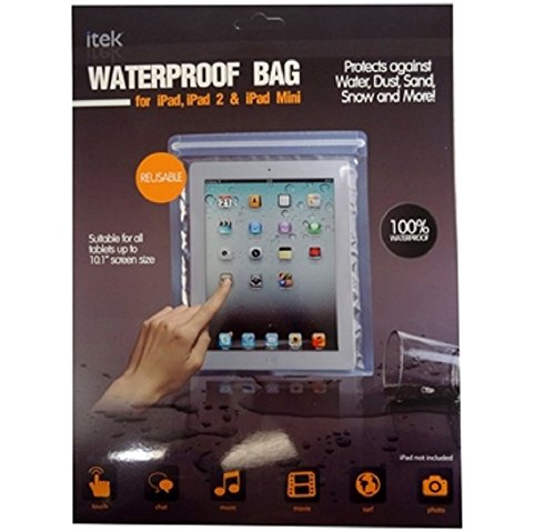 Itek Waterproof ipad Bag  For iPad iPad 2  & iPad Mini - FS GIFTS