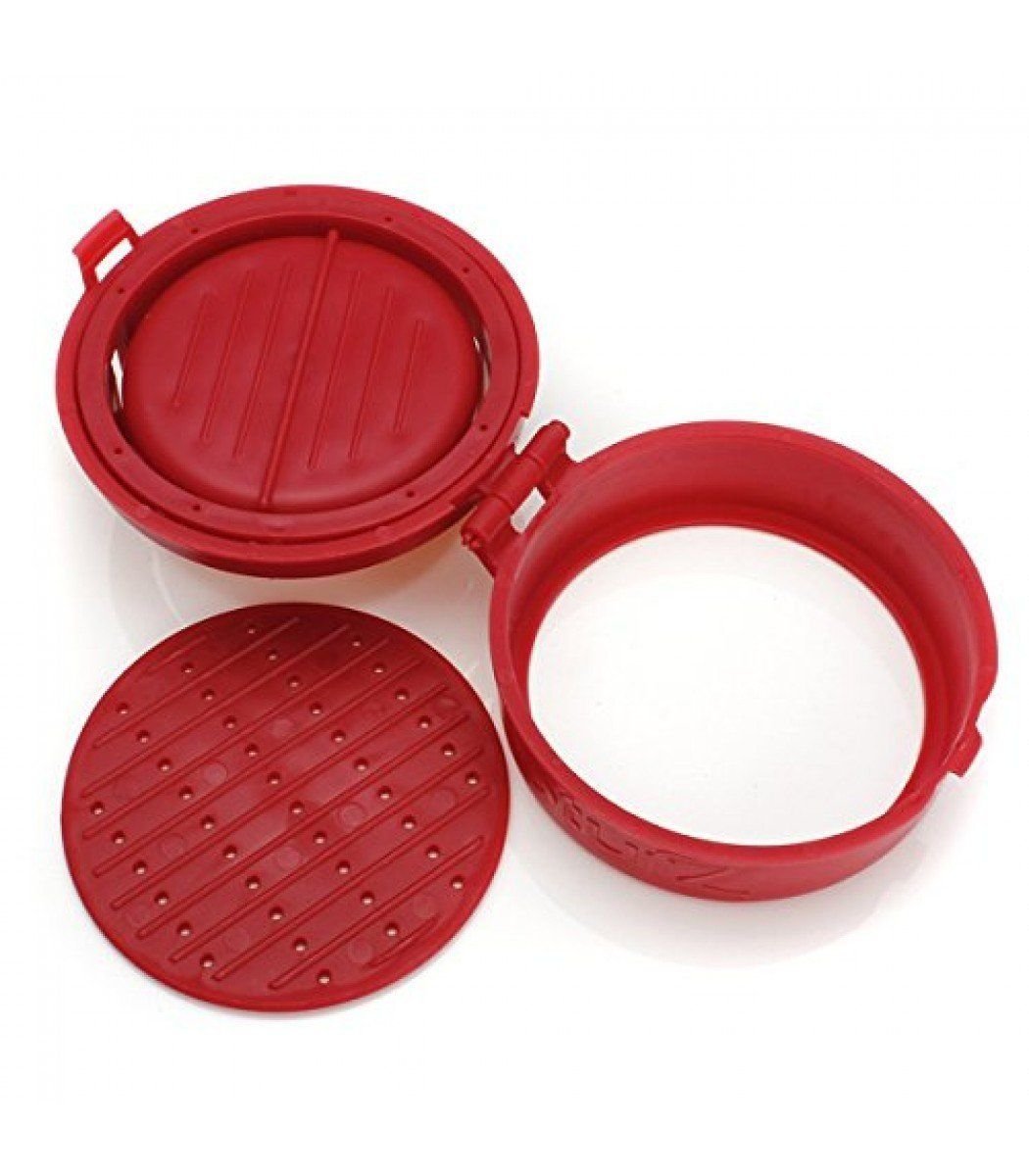 Stufz Stuffed Burger Maker-Red - FS GIFTS