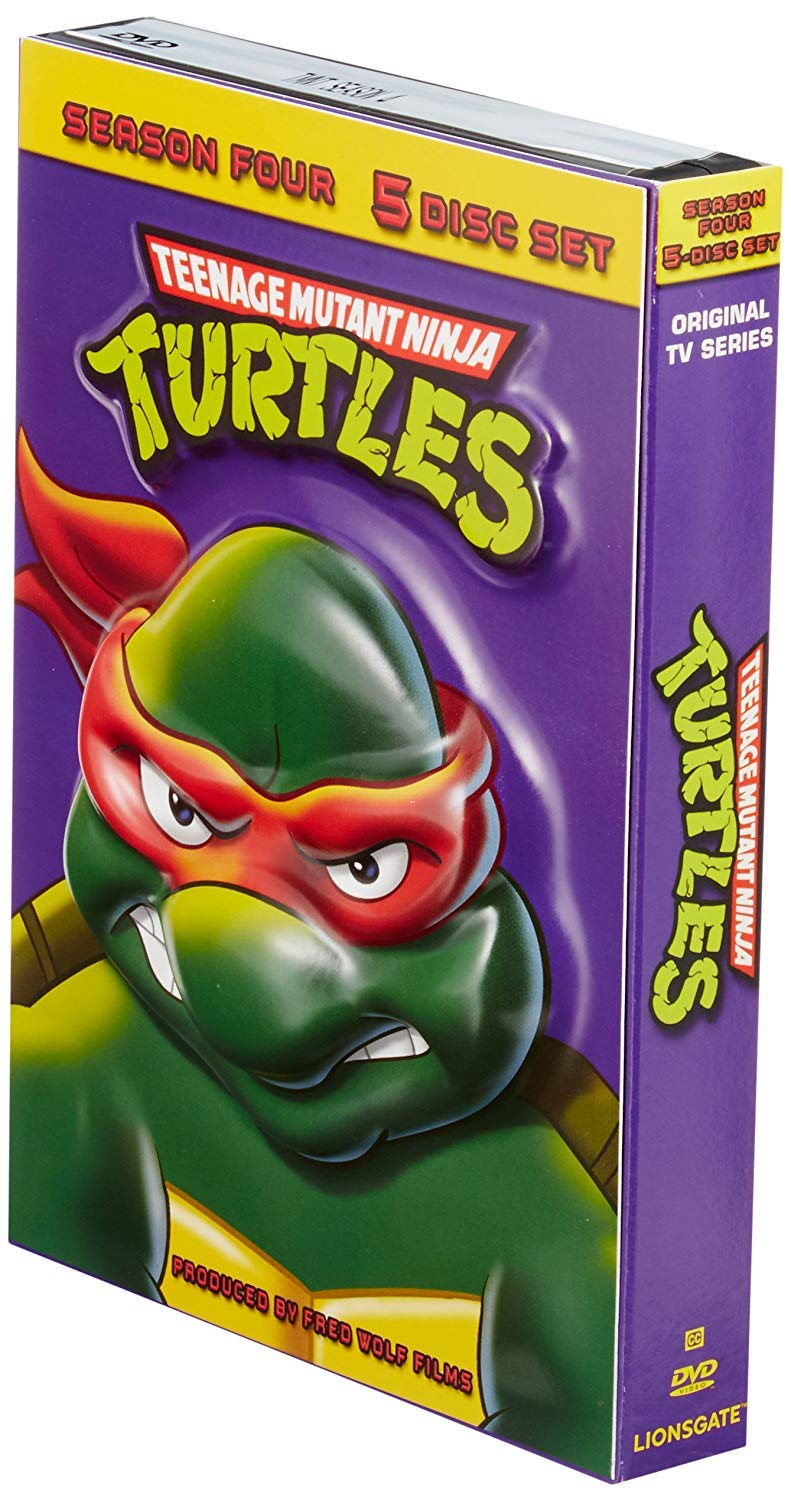 TEENAGE MUTANT NINJA TURTLES SEASON FOUR ( MOVIE)--NEW - FS GIFTS