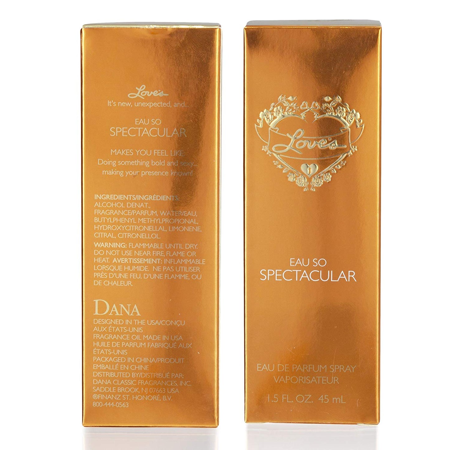 LOVE'S EAU SO SPECTACULAR EAU DE PARFUM SPRAY 1.5 FL. OZ. BY DANA CLASSIC FRAGRANCES - FS GIFTS