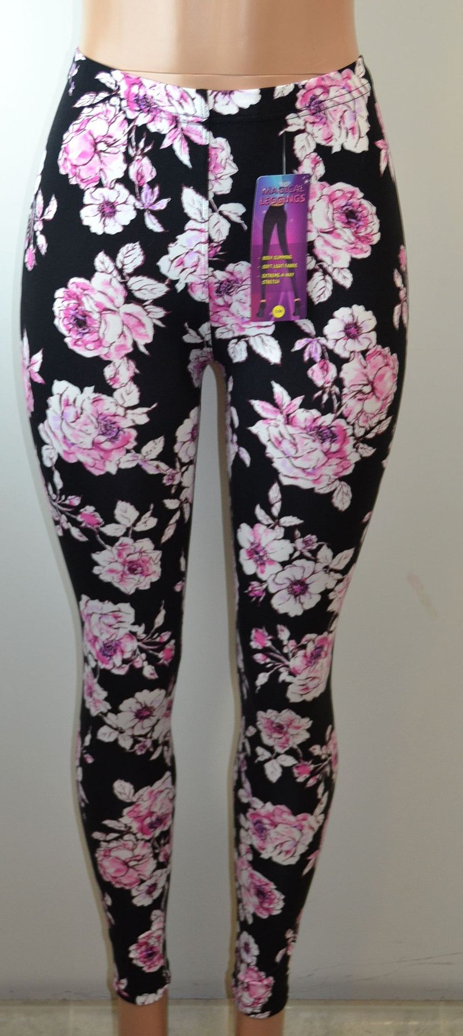 Shosho Womens Floral Print Leggings - FS GIFTS