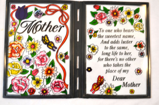 Mother Stained-Glass Plaque - FS GIFTS