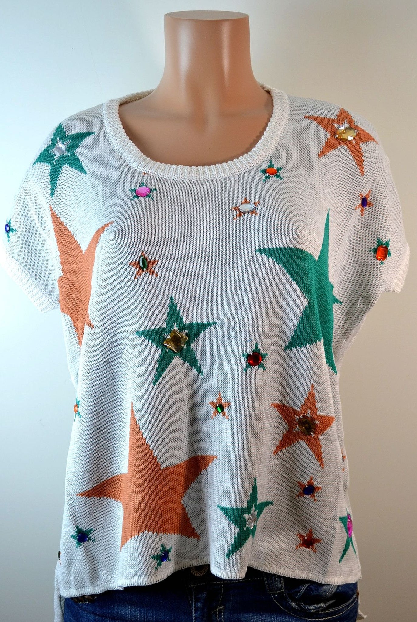 Hot & Delicious Imma Star Knit Top - FS GIFTS