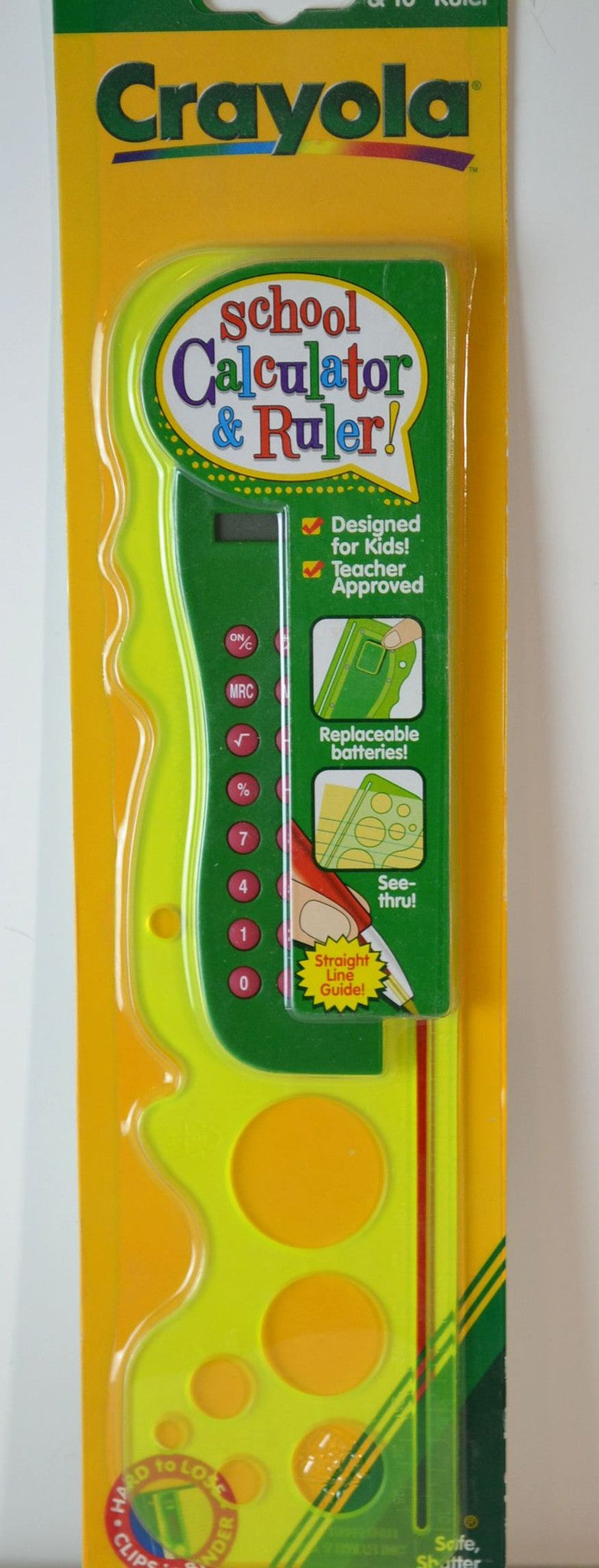 Crayola School Calculator & Ruler - FS GIFTS