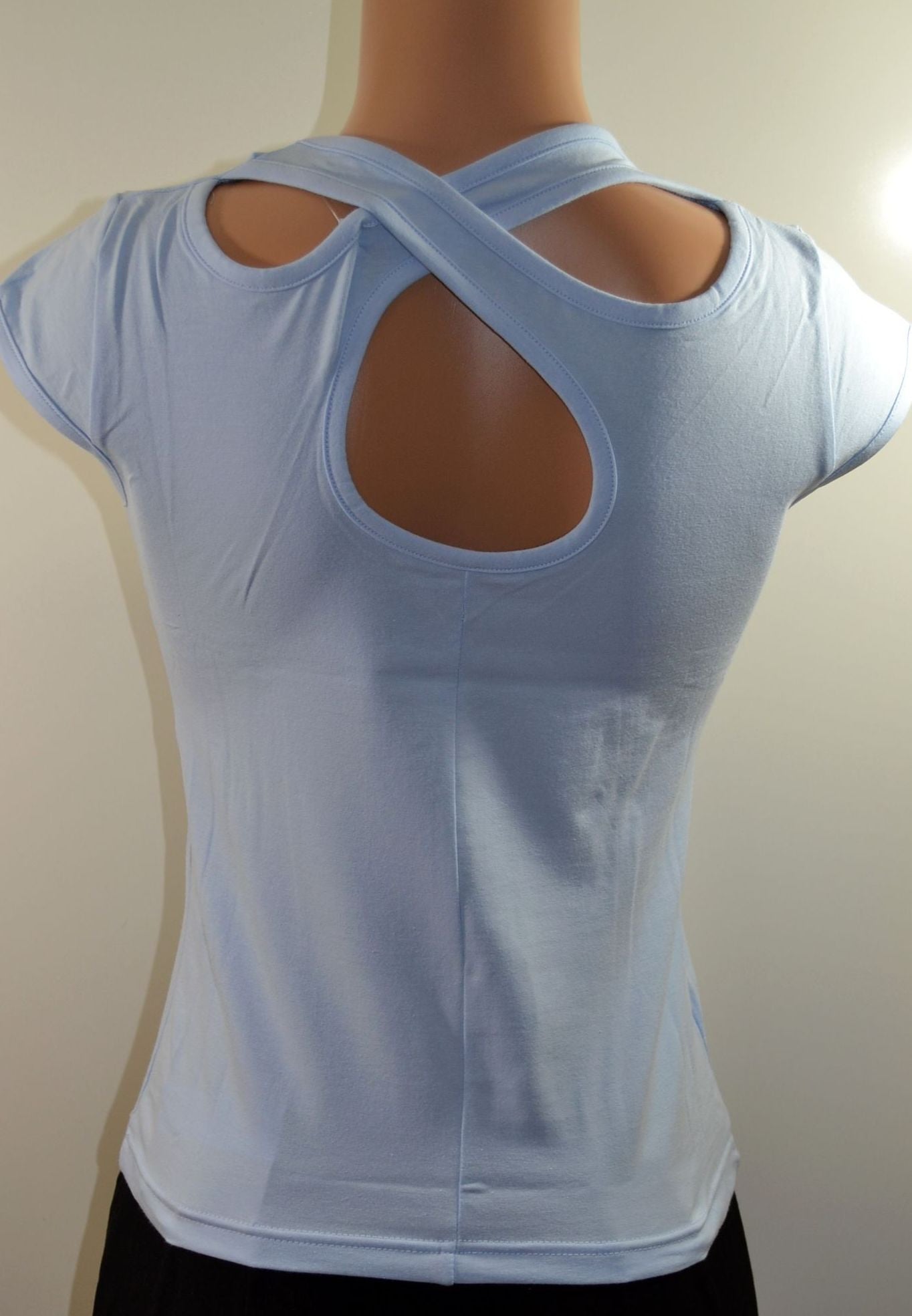 Riflessi Ladies Top With Cap Sleeve. - FS GIFTS