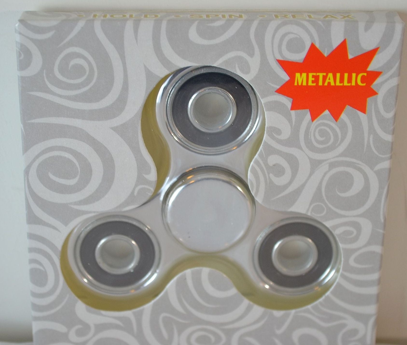 Tri Fidget Ultimate Hand Spinner Metallic - FS GIFTS