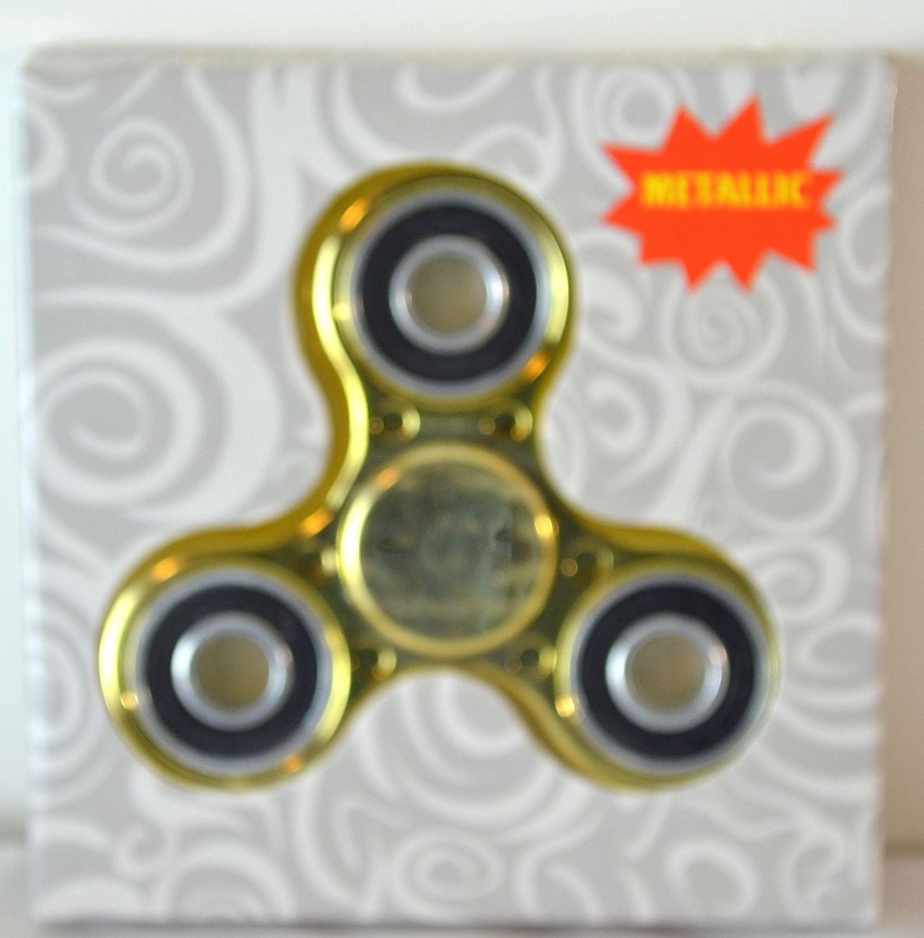 Tri Fidget Ultimate Hand Spinner Metallic - FS GIFTS