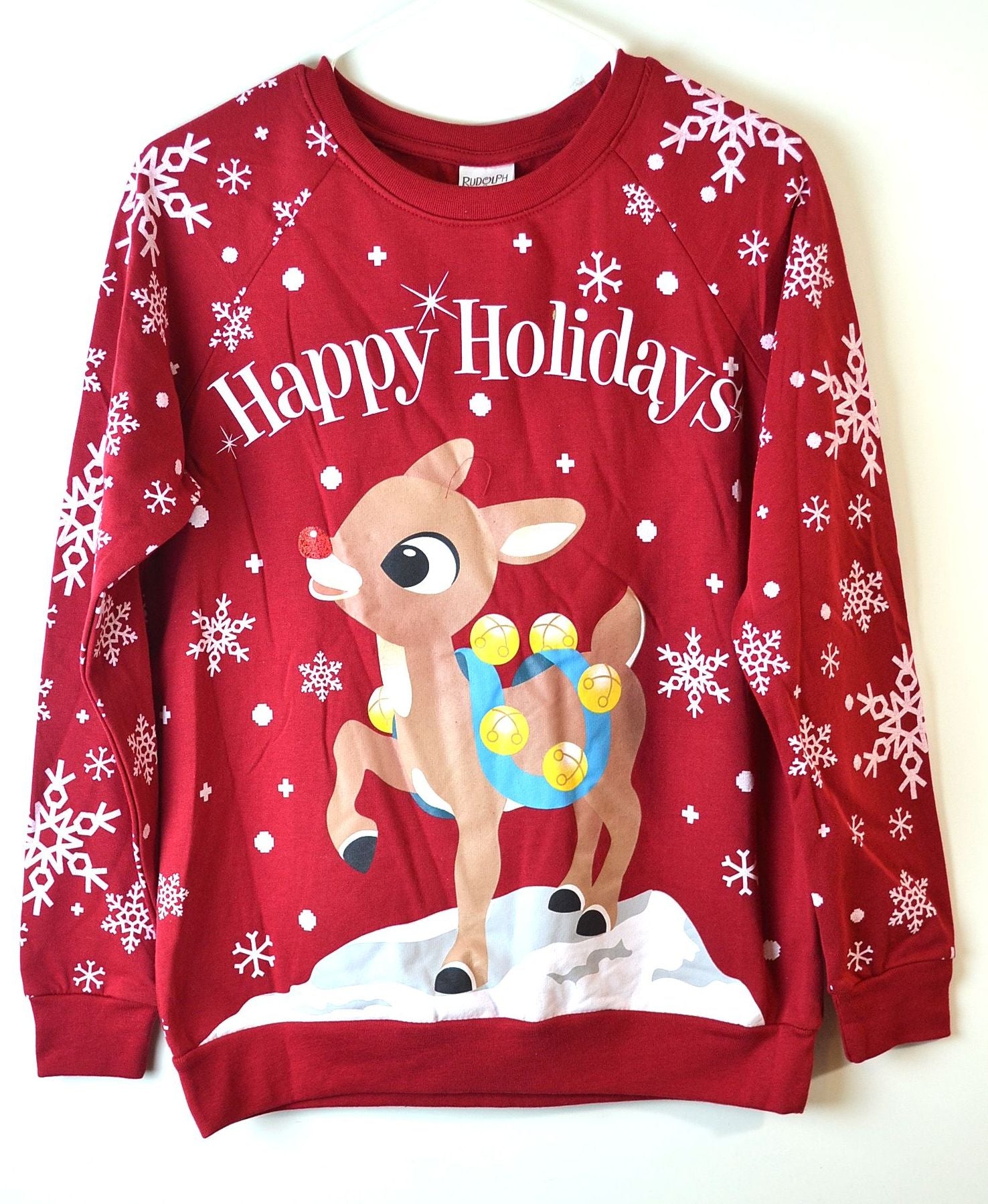 Rudolph Women Holiday Sweatshirt - FS GIFTS