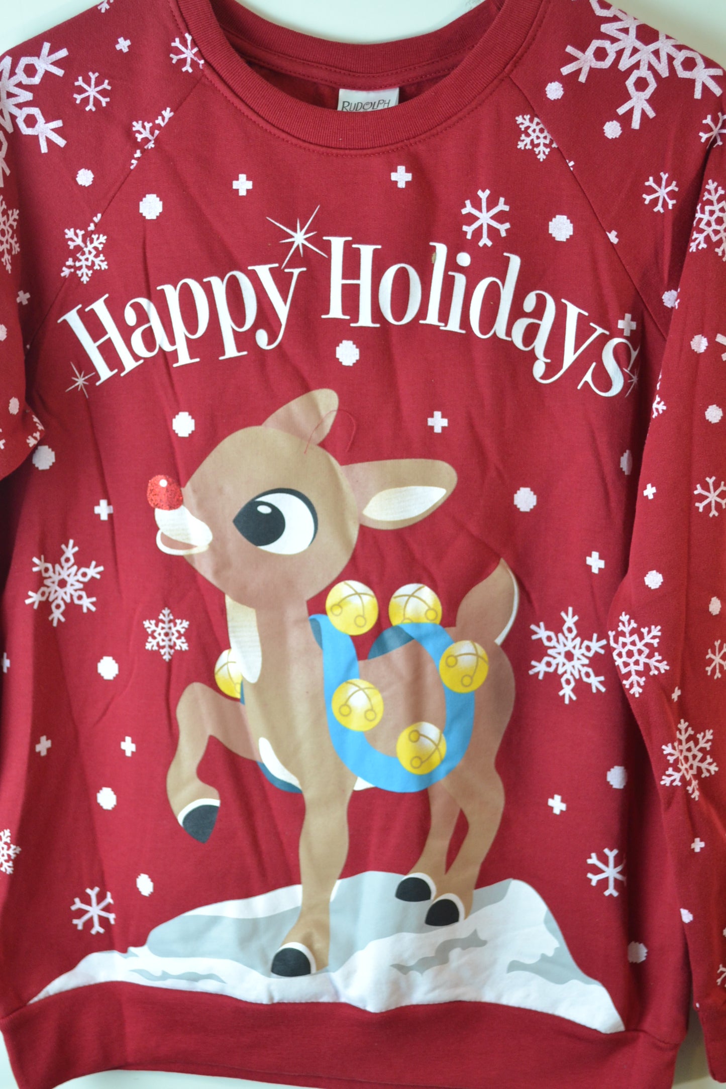 Rudolph Women Holiday Sweatshirt - FS GIFTS