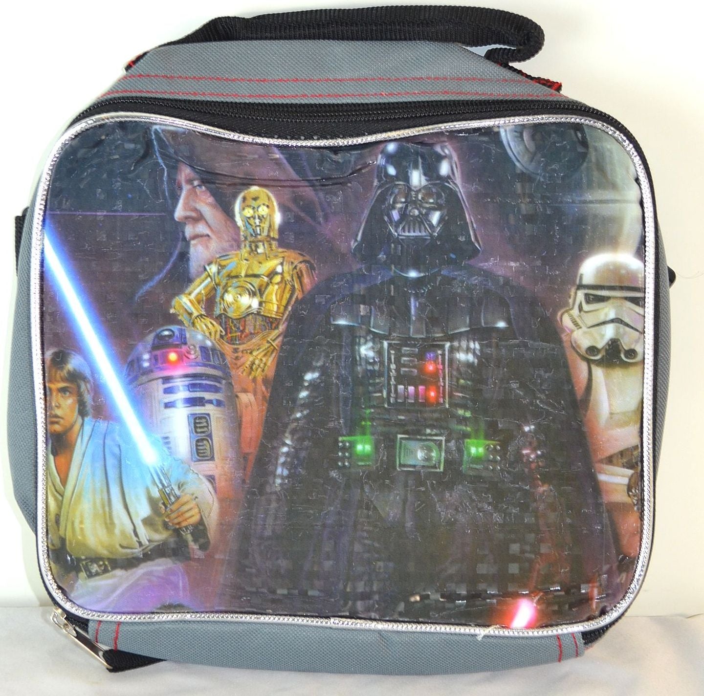 Licensed Start Wars Backpack & Detachable Lunch Tote - FS GIFTS