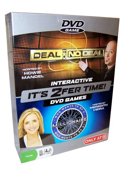 It's 2Fer Time! 2 For 1 Interactive DVD Games - FS GIFTS