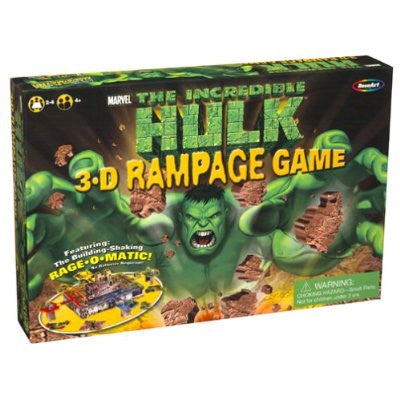 The Incredible Hulk 3-D Rampage Game - FS GIFTS