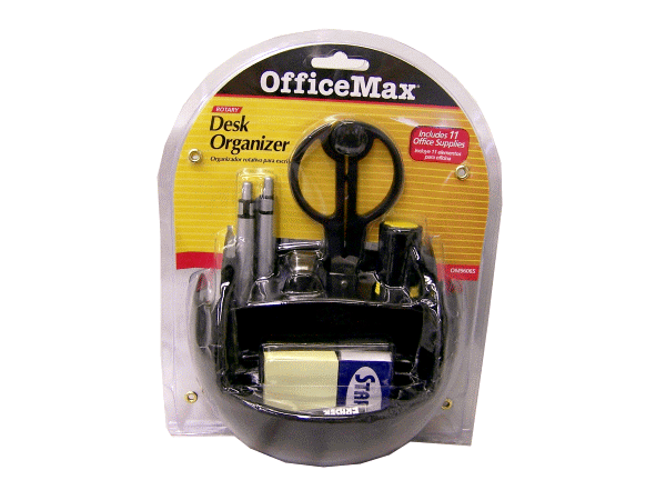 OfficeMax Rotary Desk Organizer - FS GIFTS