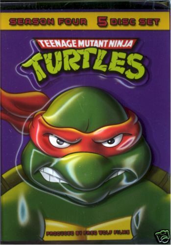 TEENAGE MUTANT NINJA TURTLES SEASON FOUR ( MOVIE)--NEW - FS GIFTS